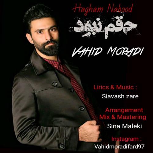 وحید مرادی حقم نبود